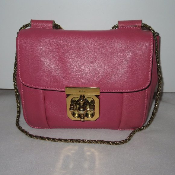 Chloe Elsie Small Bag in Pink - Picture 5 of 17